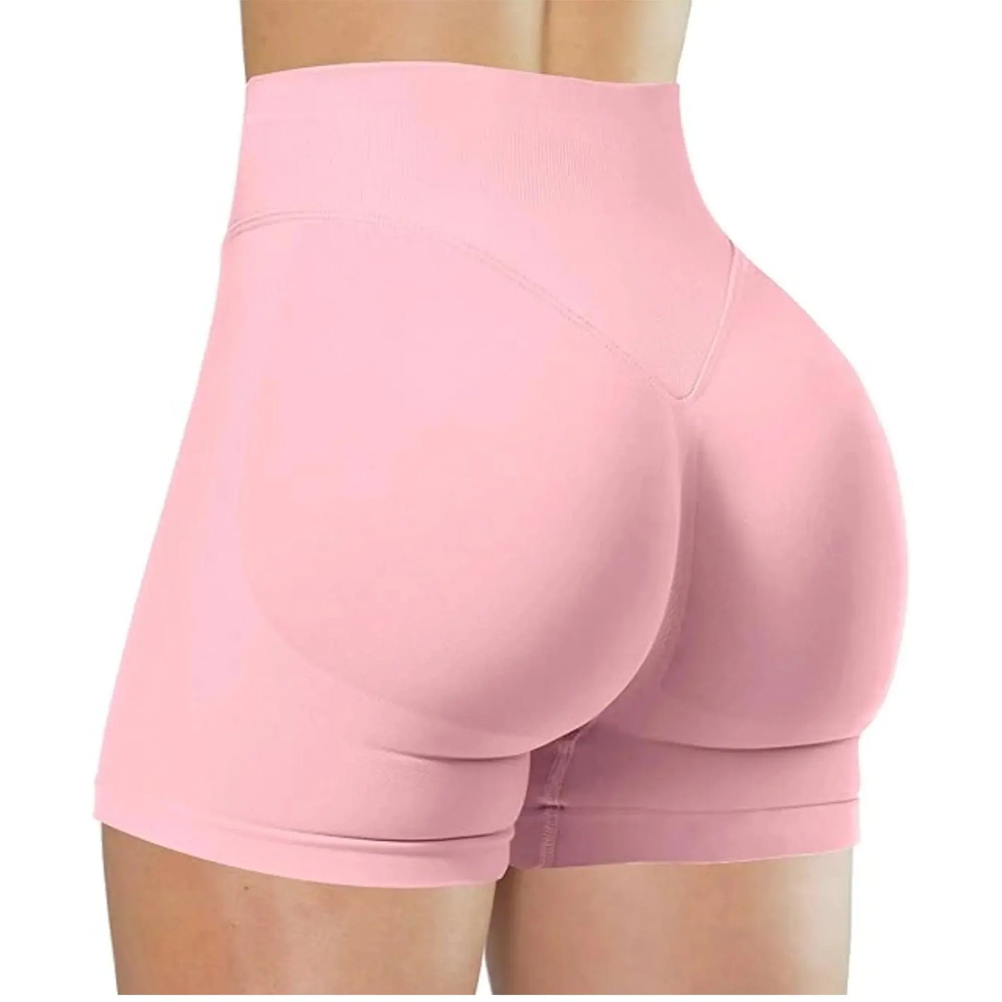 Summer High Waisted Yoga Shorts