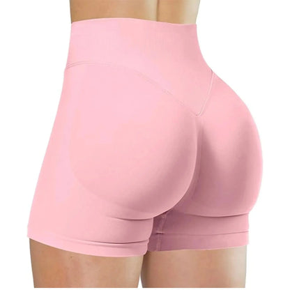 Summer High Waisted Yoga Shorts
