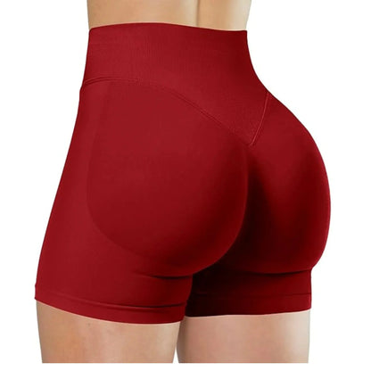 Summer High Waisted Yoga Shorts