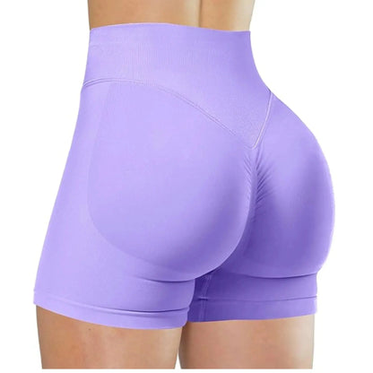 Summer High Waisted Yoga Shorts