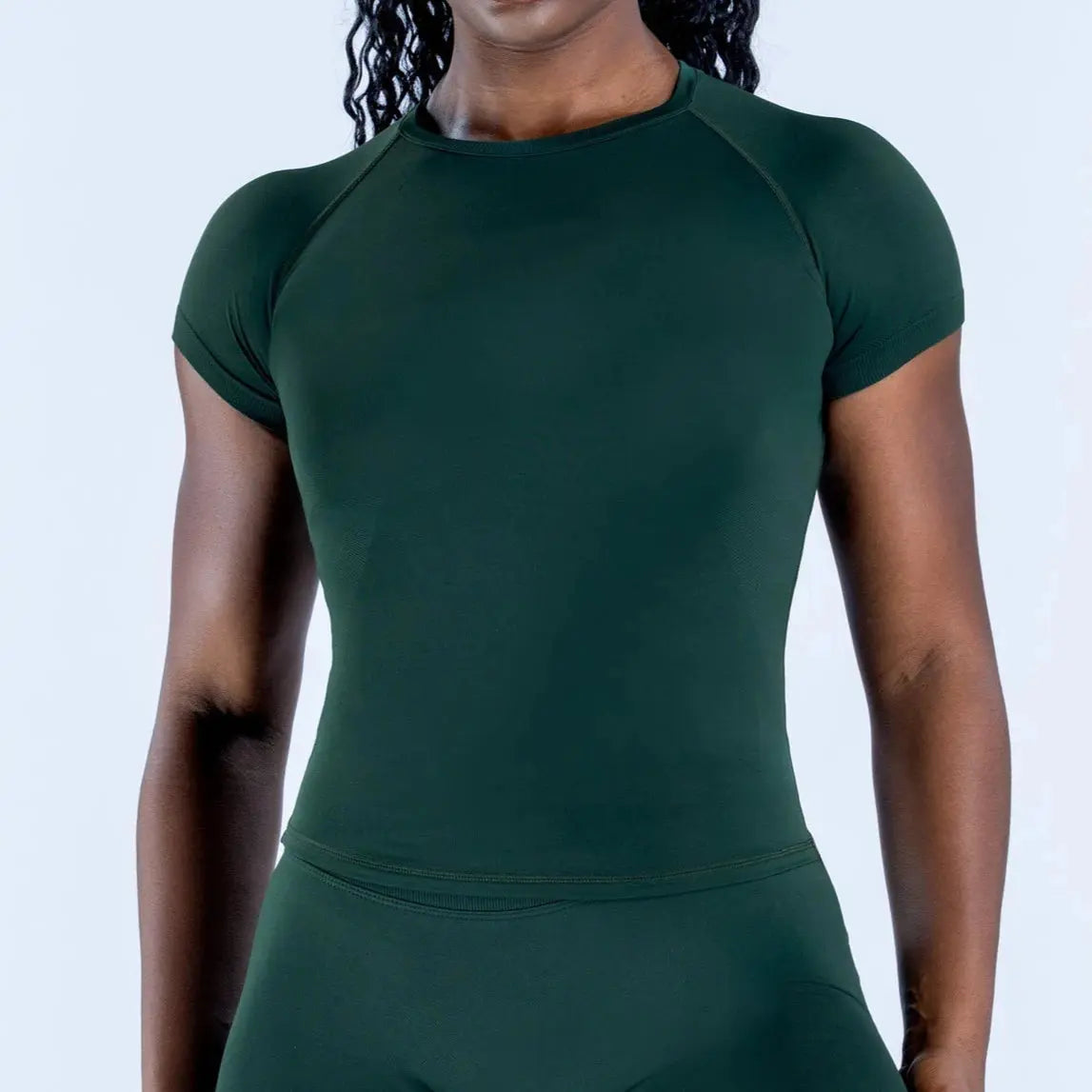 Short Sleeve Stretchy Top - LunoraFit