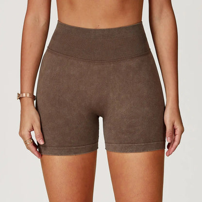 High Waist Yoga Shorts