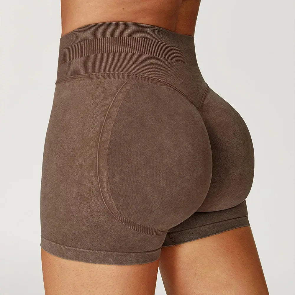 High Waist Yoga Shorts