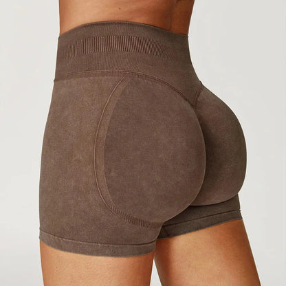 High Waist Yoga Shorts