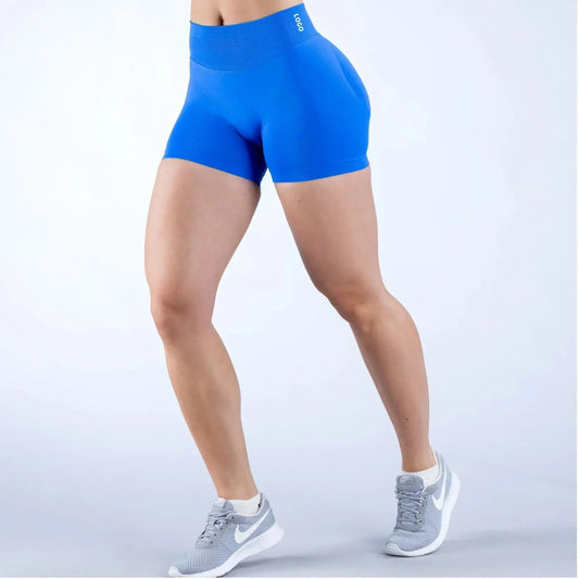 Summer High Waisted Yoga Shorts LunoraFit