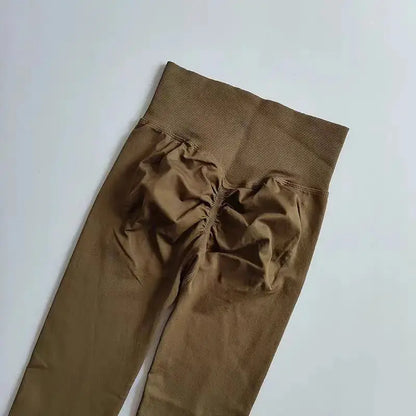 High Waist Seamless  Yoga Leggings