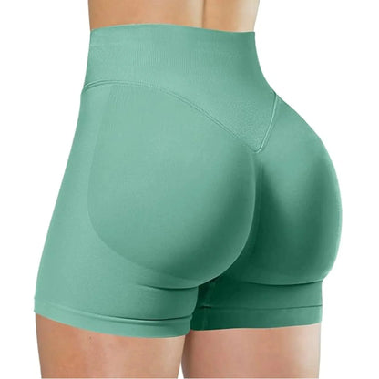 Summer High Waisted Yoga Shorts