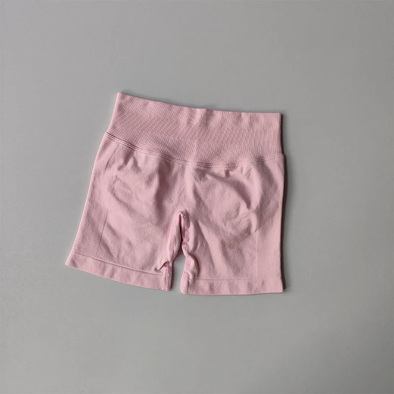 Seamless High-Waist Scrunch Gym Shorts (Peach-Lift, Ultra-Stretch, Squat-Proof)