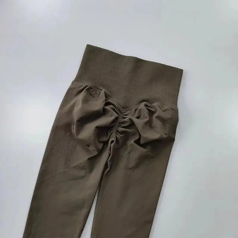 High Waist Seamless  Yoga Leggings