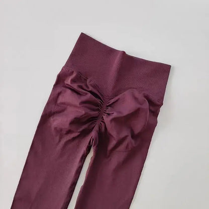 High Waist Seamless  Yoga Leggings