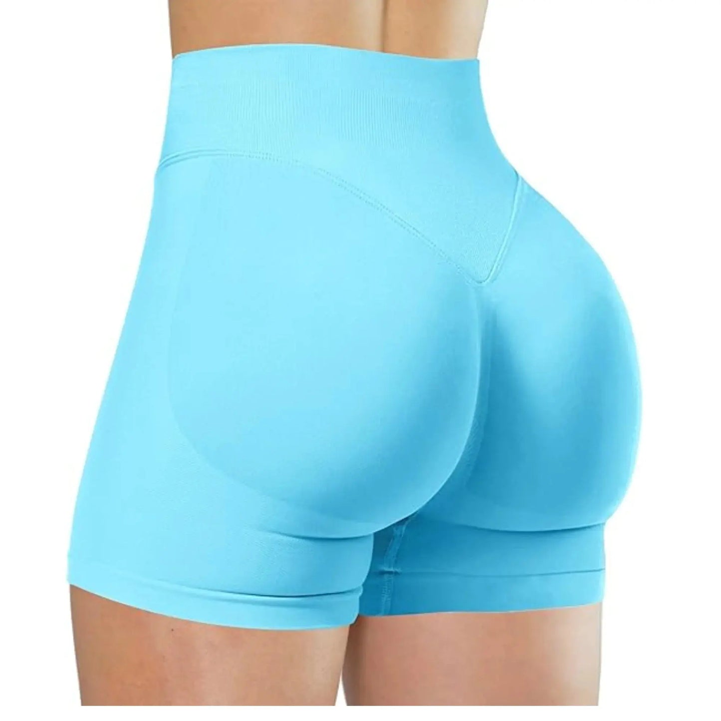 Summer High Waisted Yoga Shorts